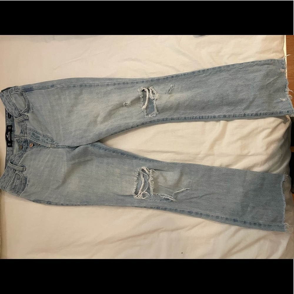 Hollister High Rise Vintage Straight Jeans